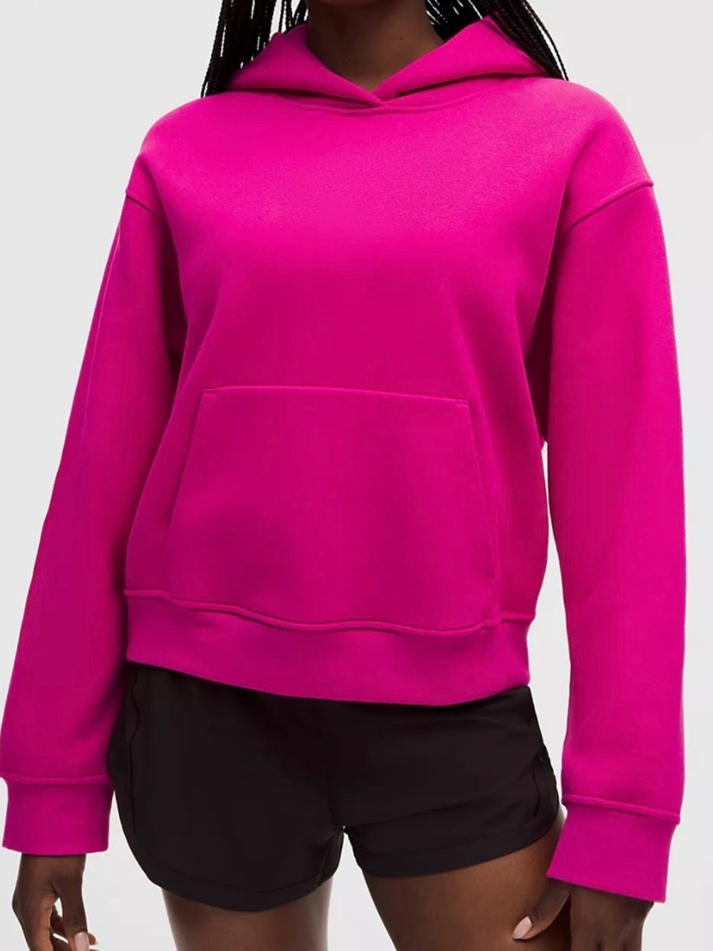 Lululemon Steady State Superloft Hoodie - Pink Flare